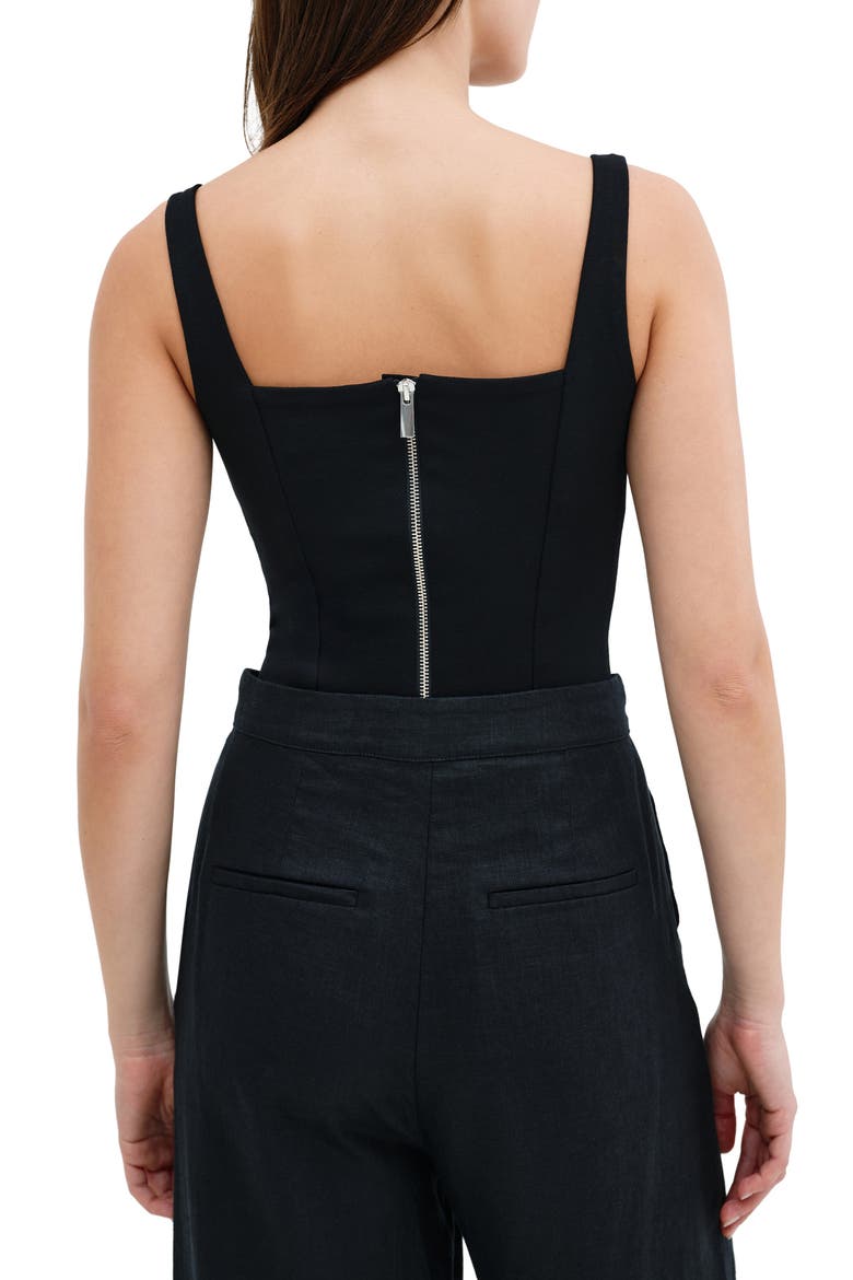 Anya Crop Camisole, Alternate, color, BLACK