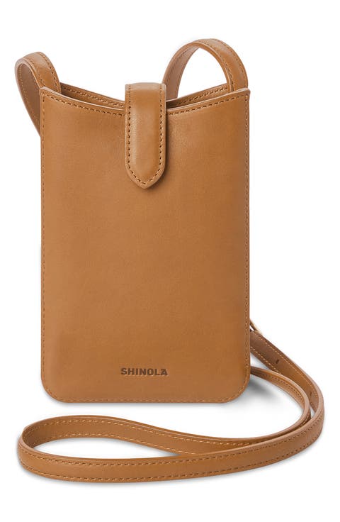 Bixby Leather Phone Crossbody Bag