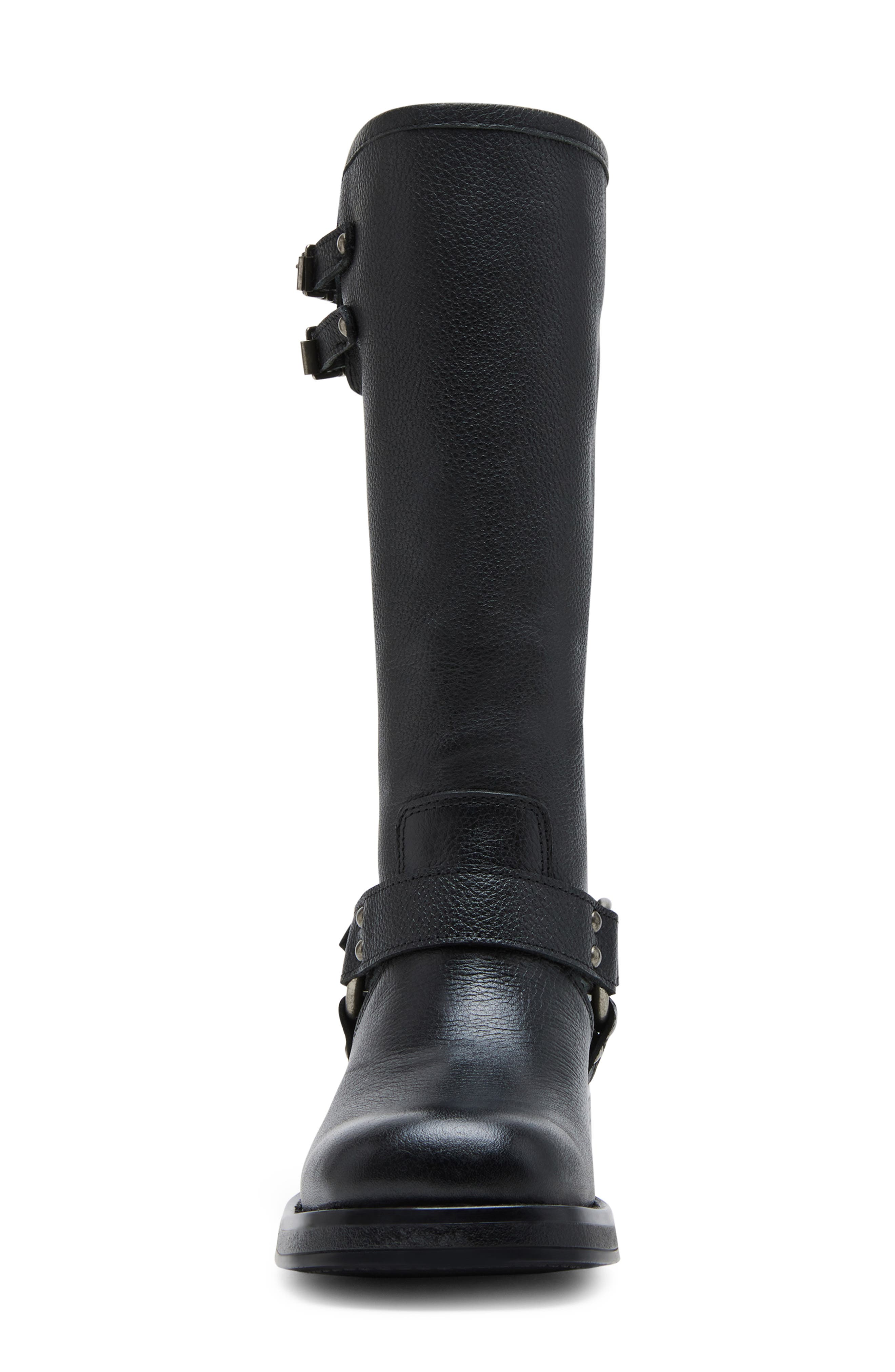 Steve Madden Astor Knee High Moto Boot, Alternate, color, 