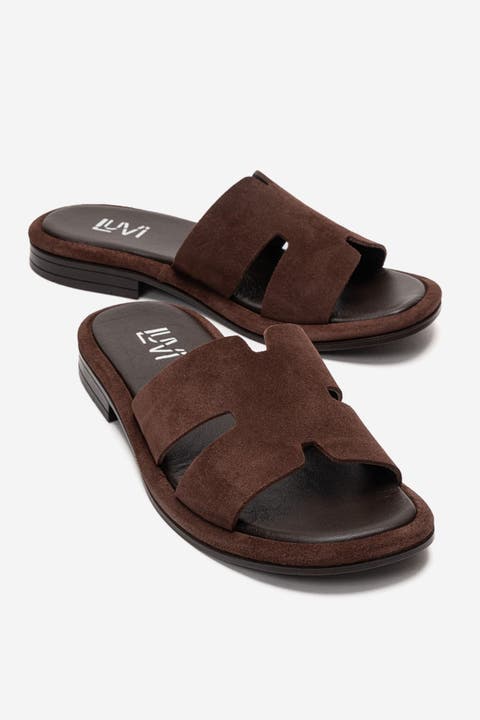 Brio Leather Slide