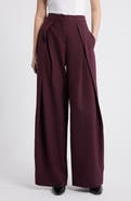MANGO Laura Pleated Wide Leg Pants