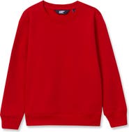 Lands' End Kids Basic Fleece Crewneck Sweatshirt
