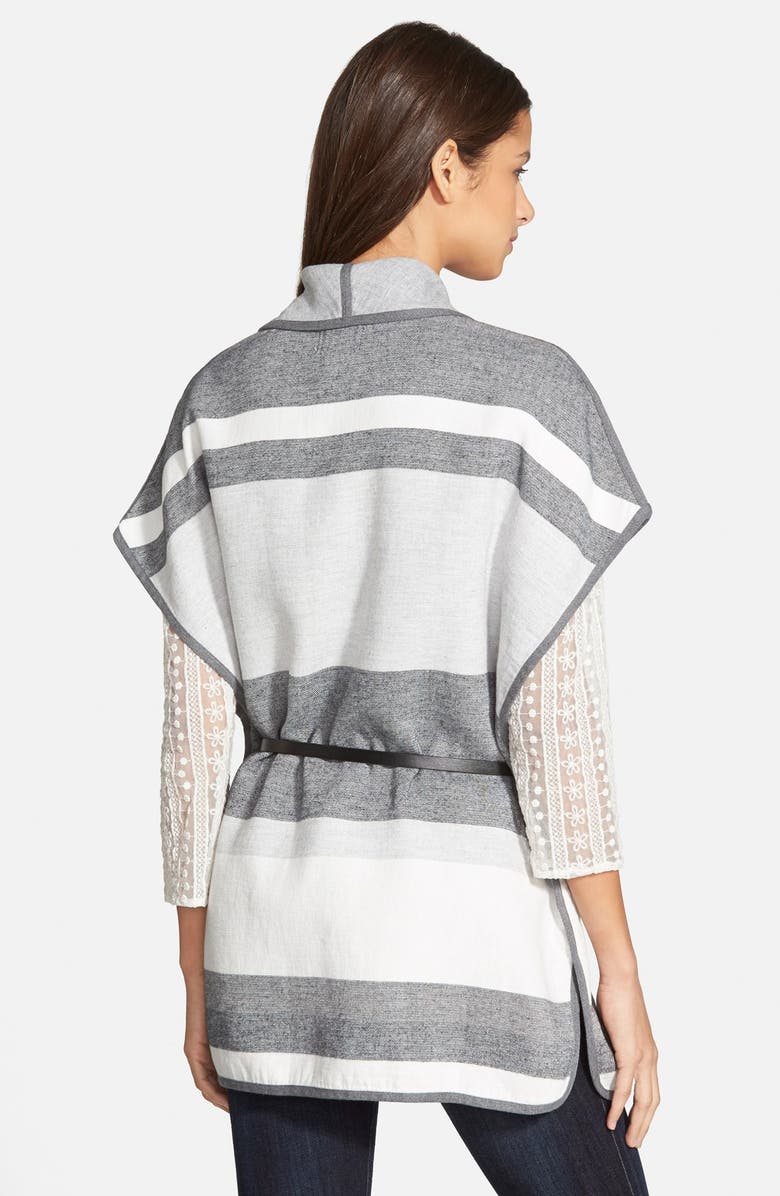 Hinge Stripe Cape, Alternate, color,