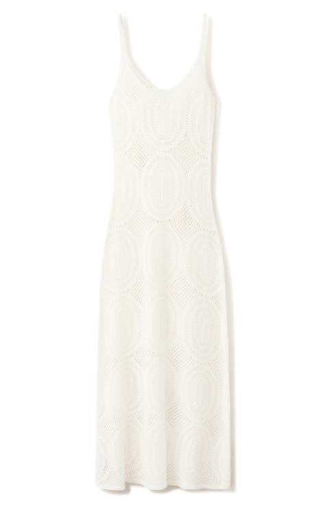 Crochet Midi Tank Dress