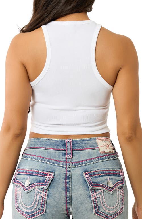 TRUE RELIGION TRUE RELIGION GODDESS CROP TANK