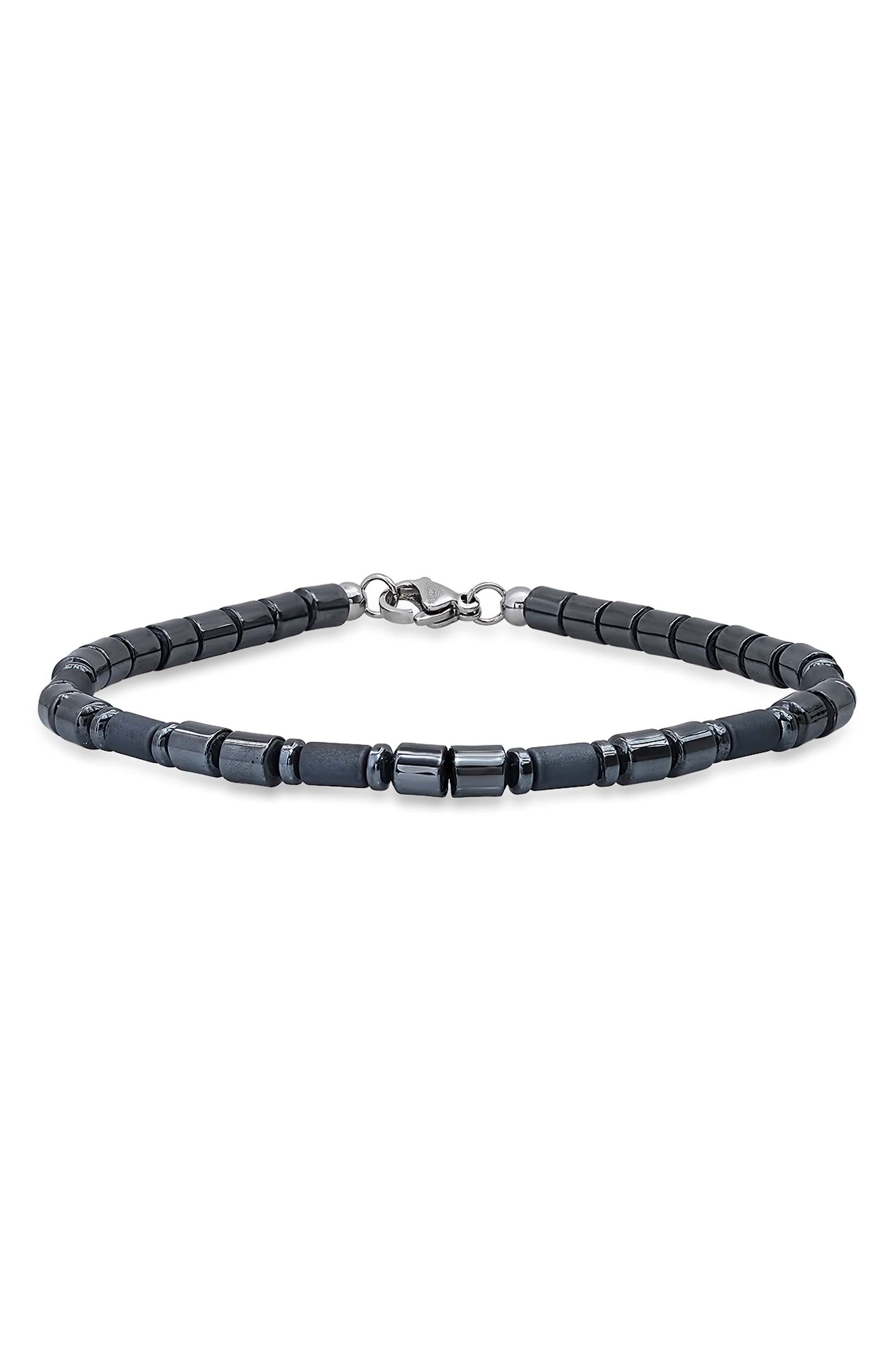 Beaded Hematite Bracelet