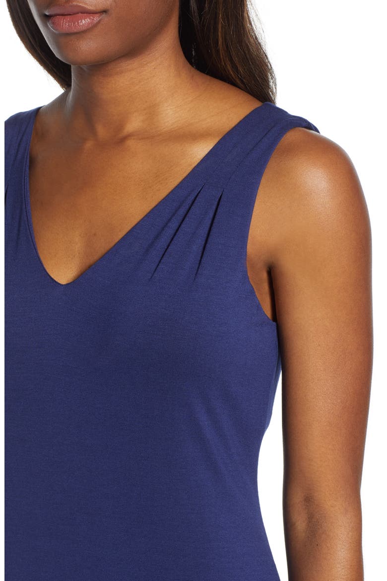 Tambour Maxi Dress, Alternate, color, ISLAND NAVY