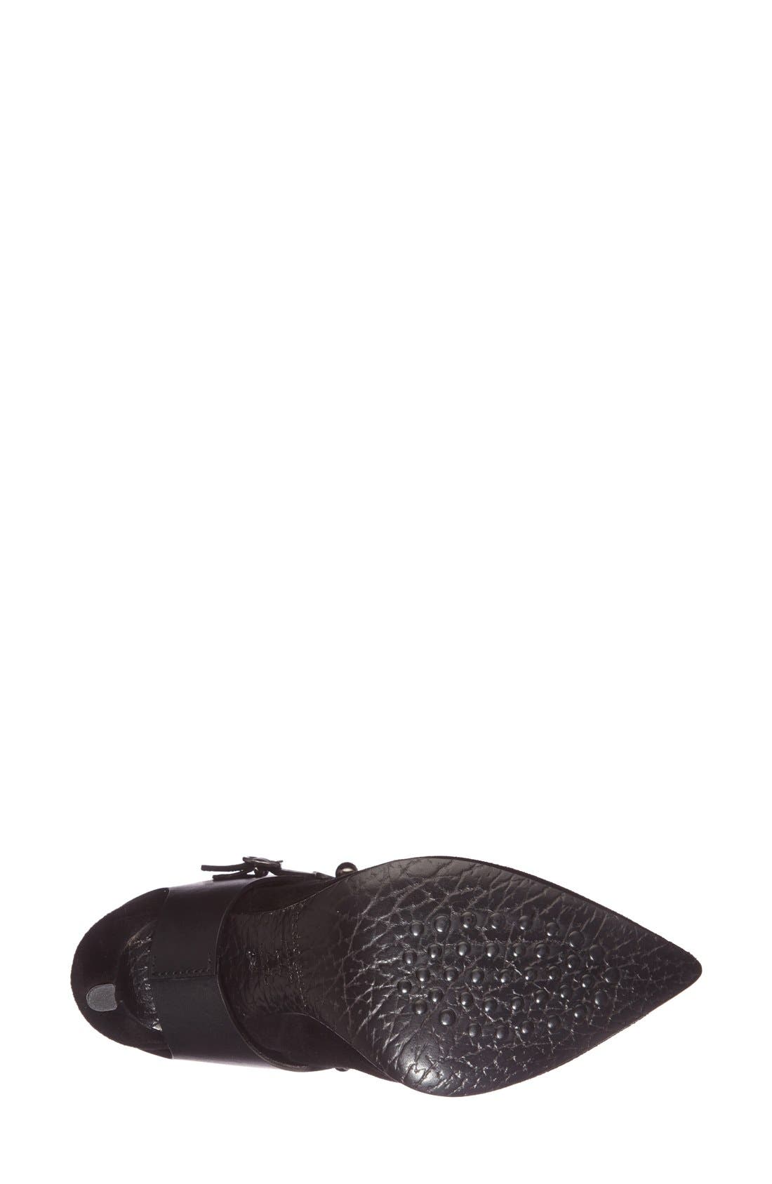 Pedro Garcia 'Andy' Studded Pointy Toe Bootie, Alternate, color, 