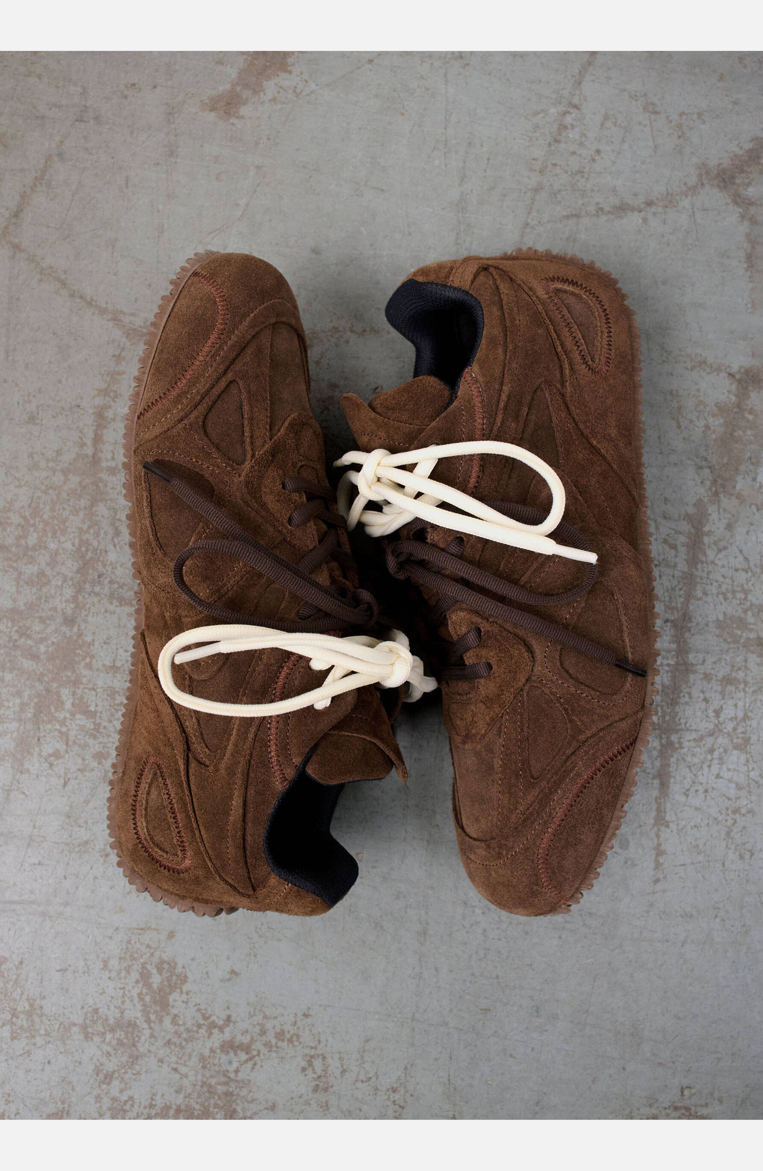 Slow Suede Runner - Men's, Alternate, color, Dark Brown/Dark Gum