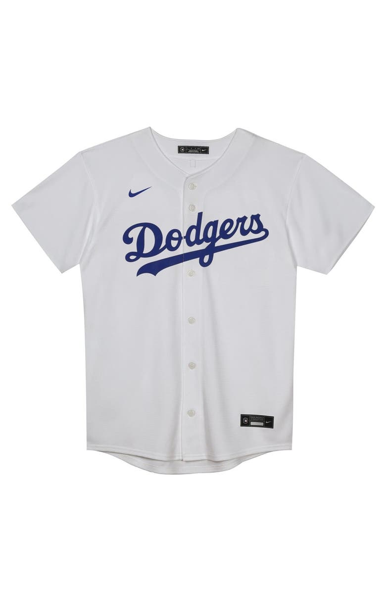 Nike Preschool Nike Freddie Freeman White Los Angeles Dodgers Home Replica Player Jersey, Alternate, color, 