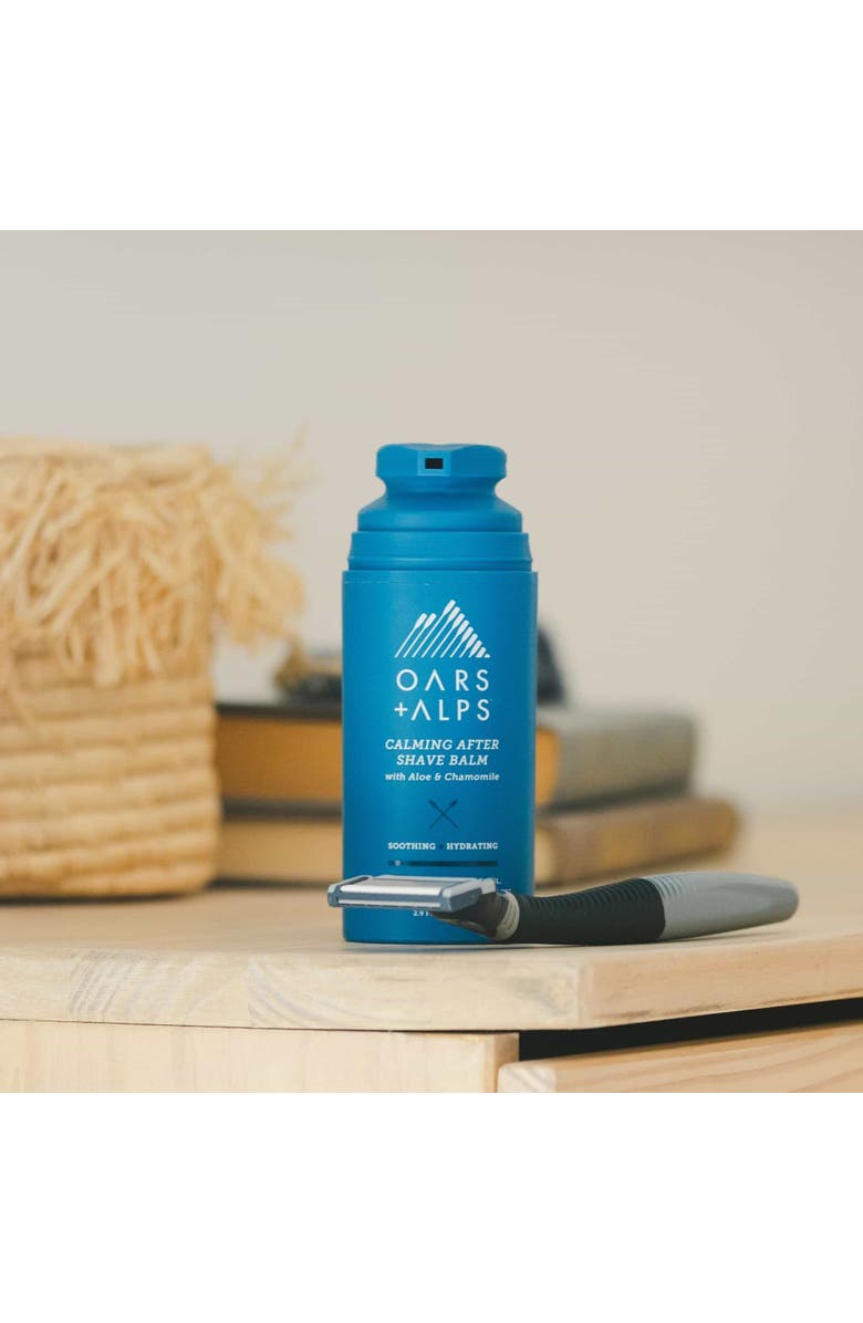 OARS + ALPS Calming After Shave Balm, Alternate, color, Blue