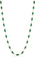 SPHERA MILANO Marquise Cubic Zirconia Necklace