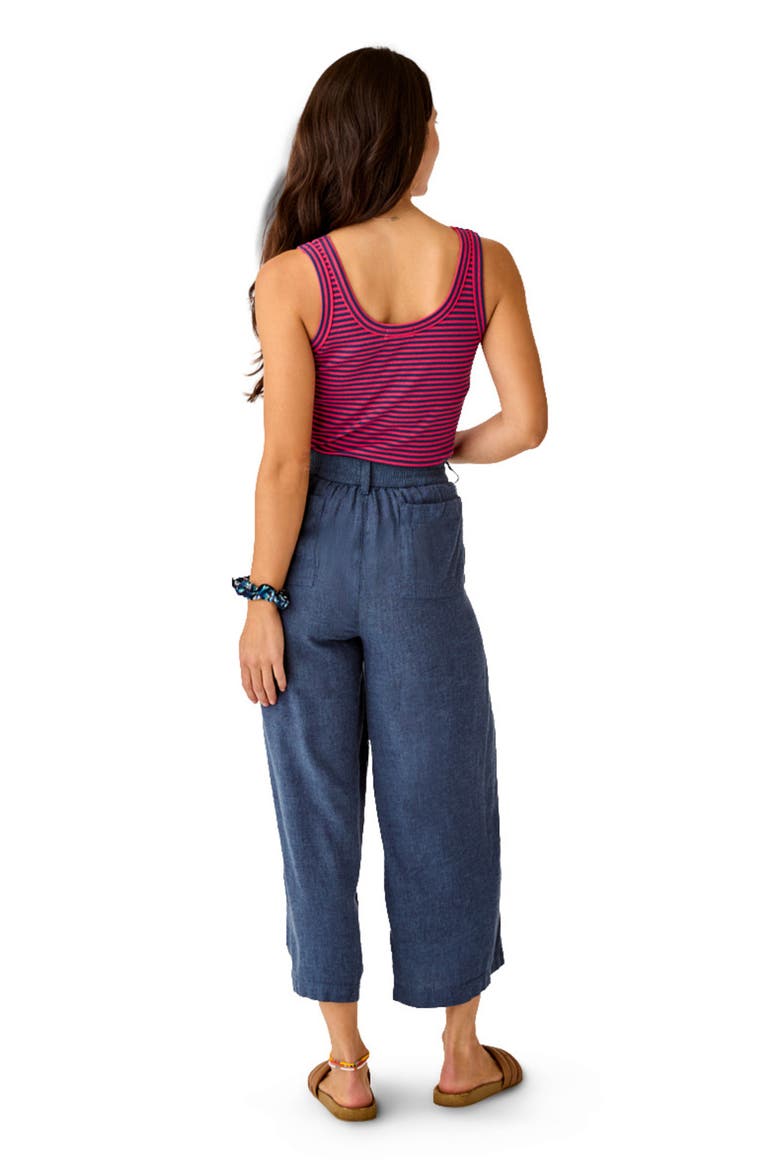 Suki Linen Pant, Alternate, color, Captain Chambray