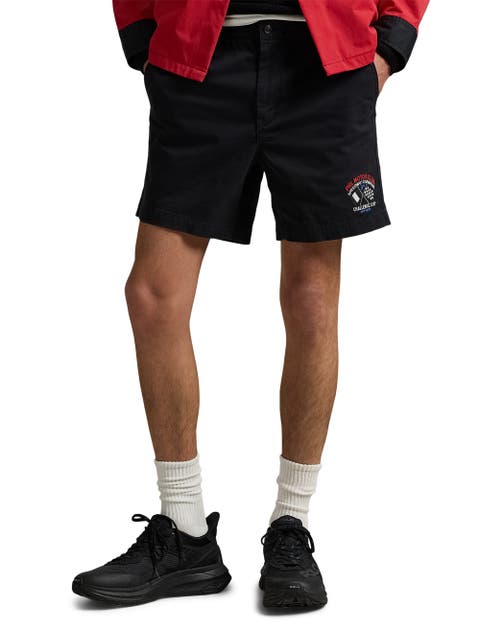 Big & Tall Prepster Embroidered Twill Shorts