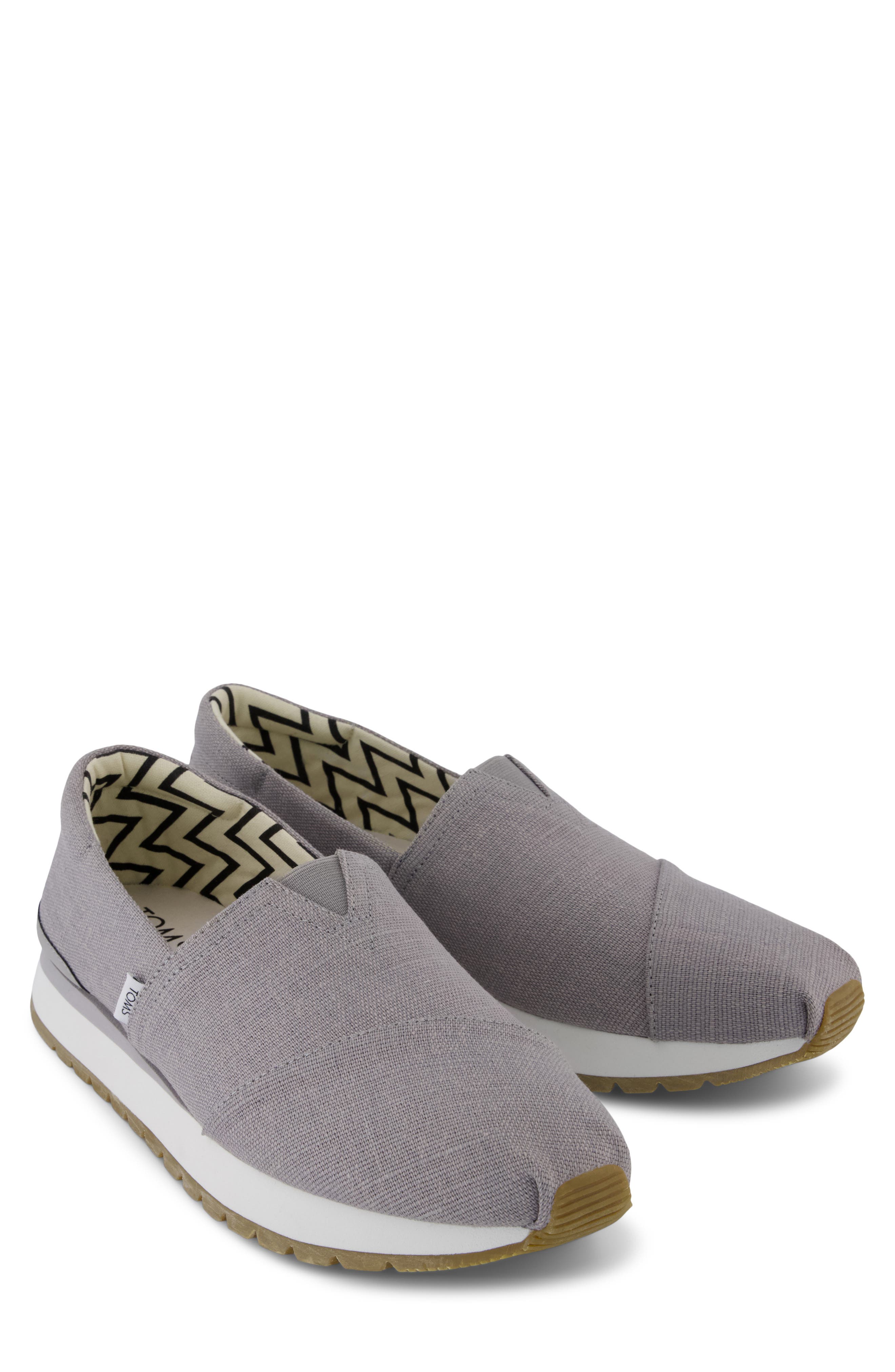 TOMS Alpargata Slip-On, Alternate, color, Grey