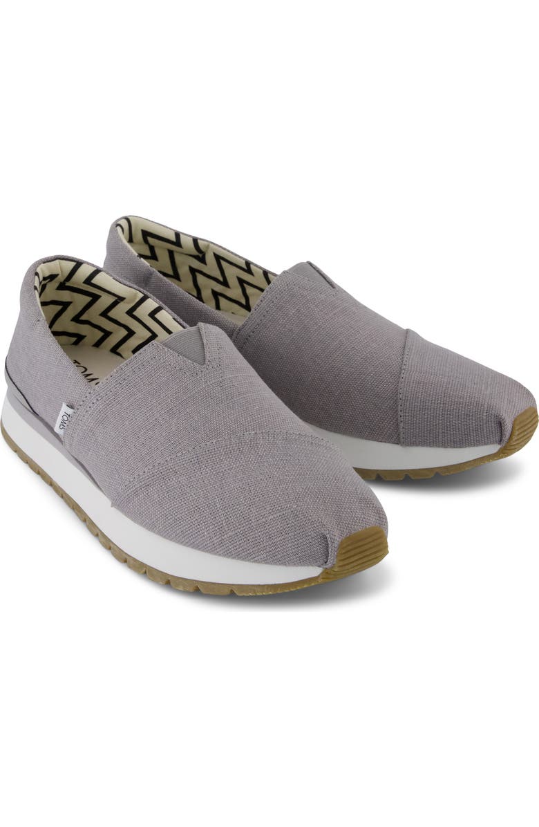 TOMS Alpargata Slip-On, Alternate, color, Grey