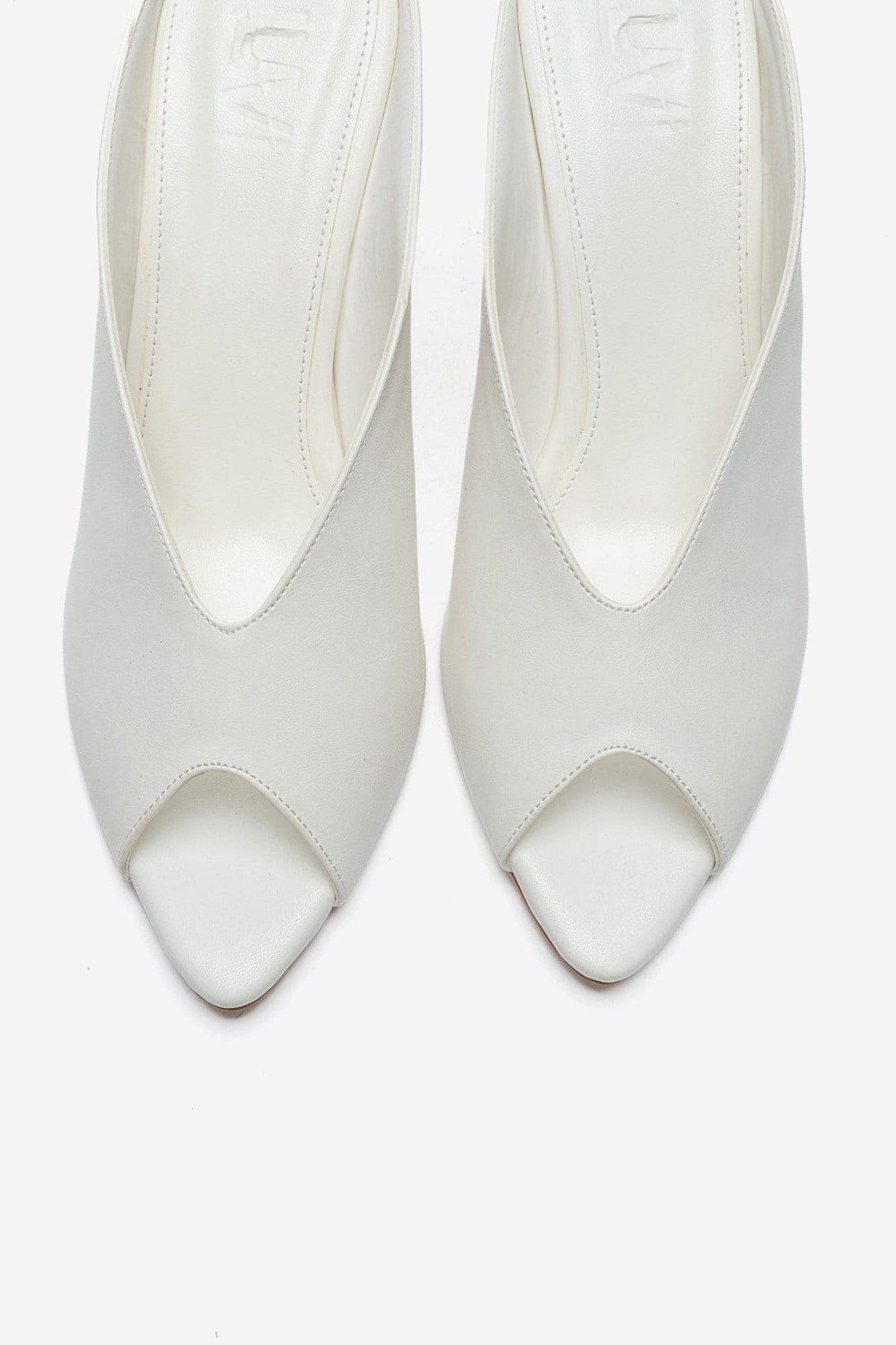Pelina Stiletto Sandal, Alternate, color, White