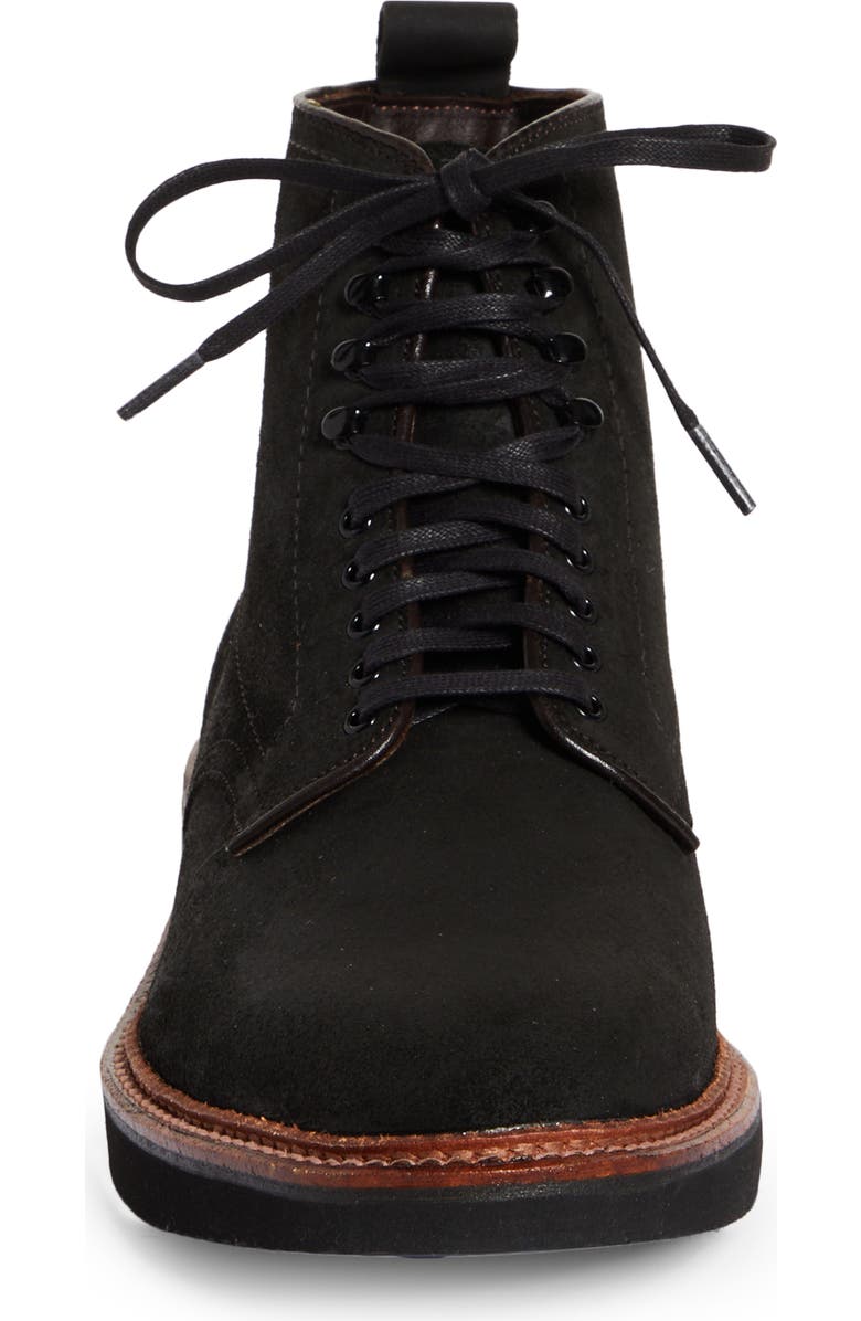 Alden Plain Toe Boot, Alternate, color, Black