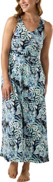 UV Skinz V-Neck Maxi Dress with Pockets