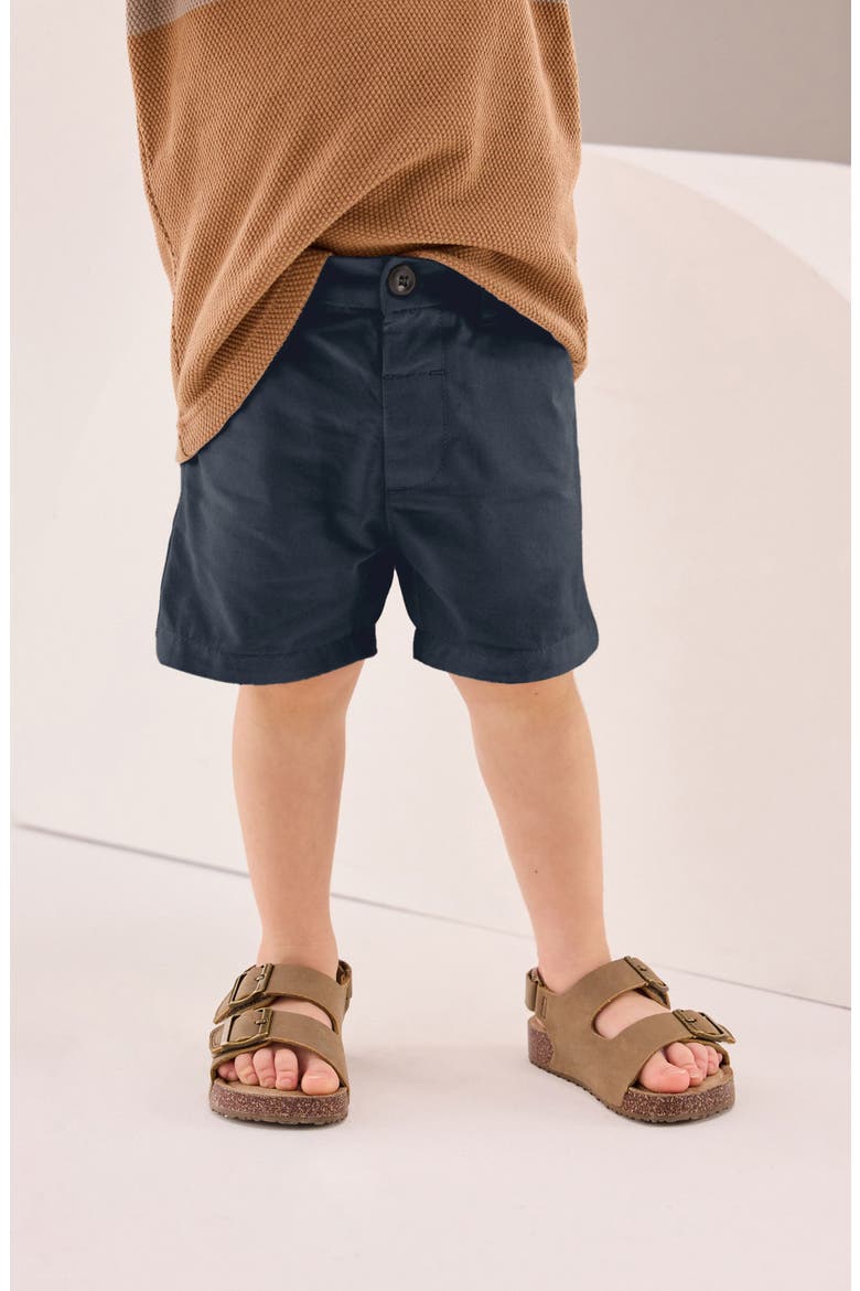 Kids' Linen & Cotton Chino Shorts, Alternate, color, BLUE
