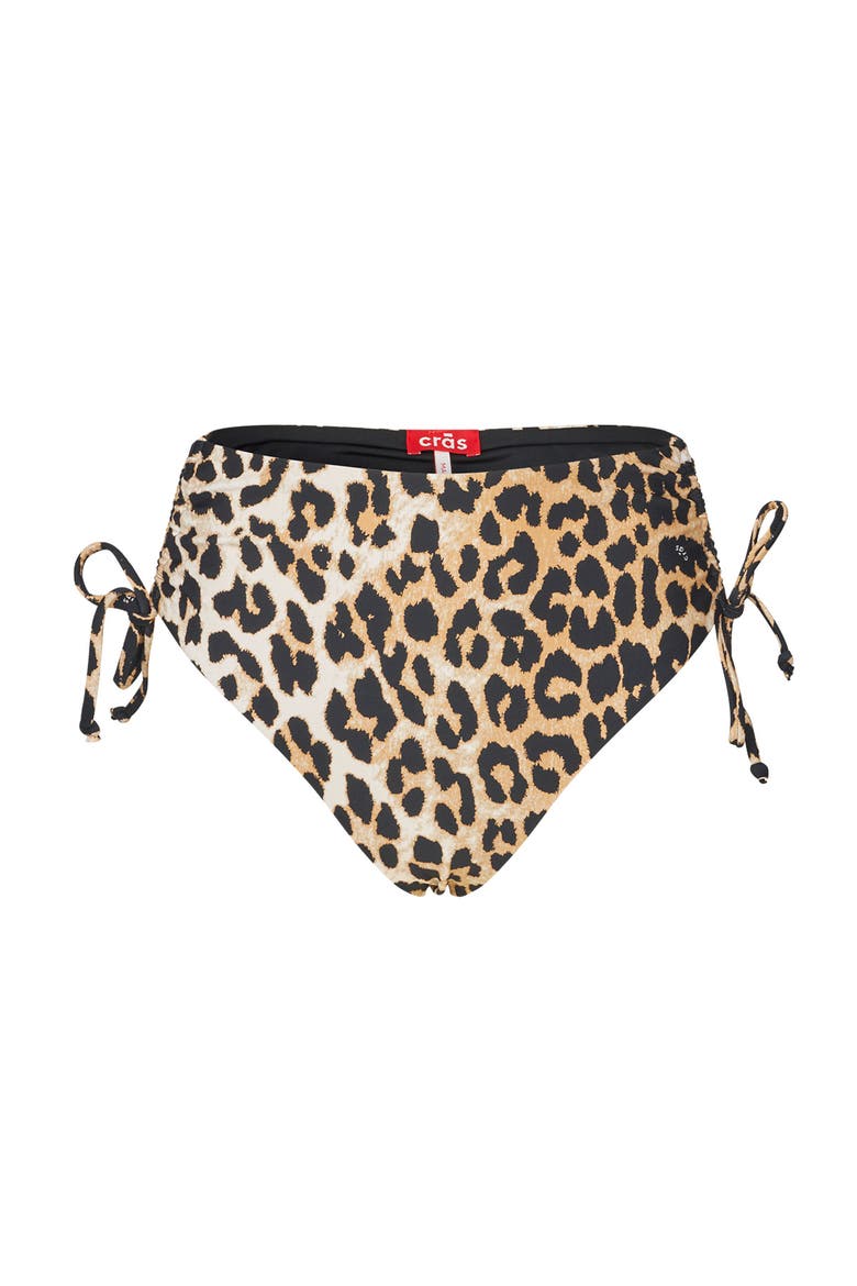 Hildacras High Rise Bikini Bottom, Alternate, color, Urban Leopard