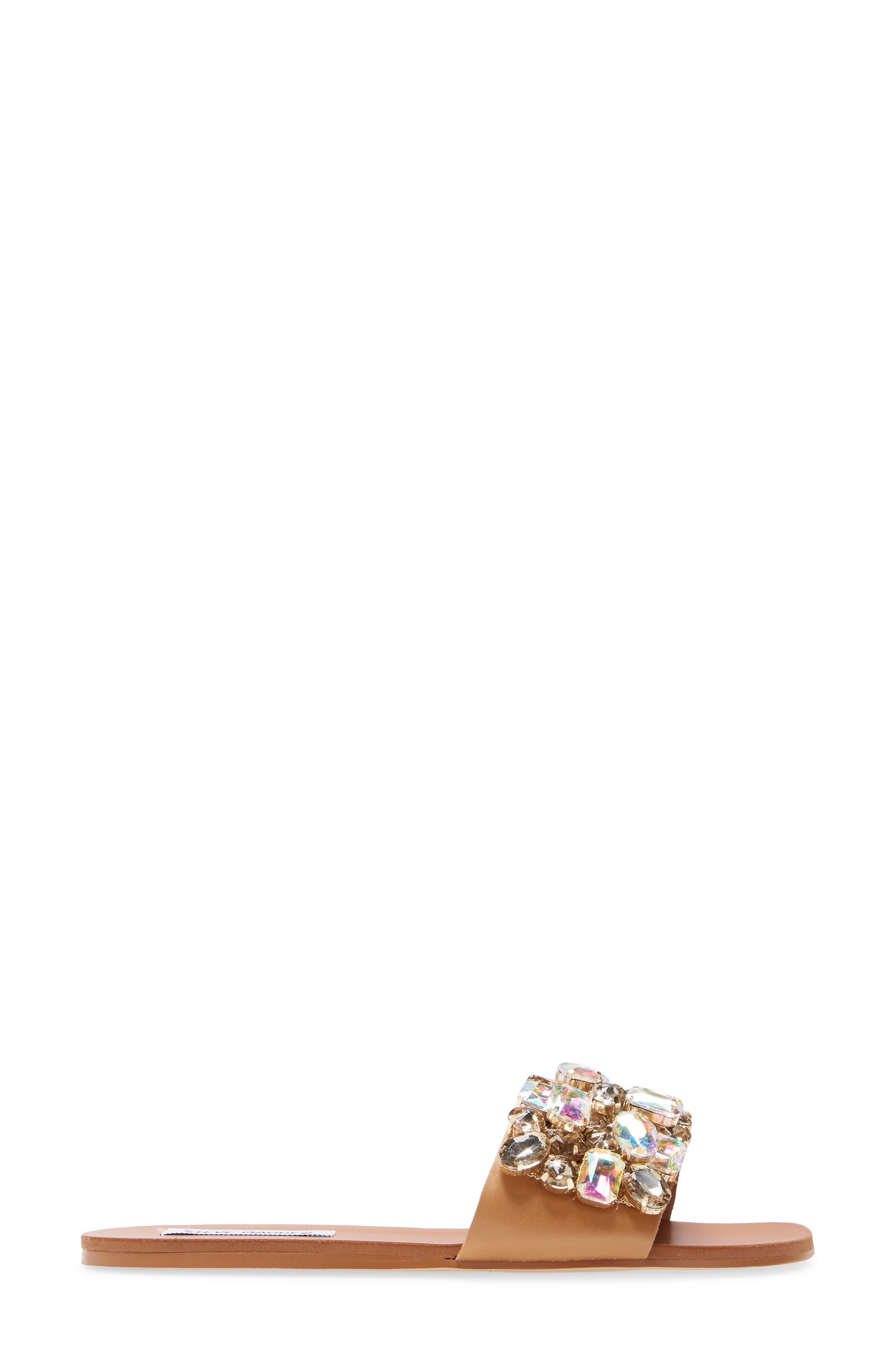 Brionna Embellished Slide Sandal, Alternate, color, RHINESTONE