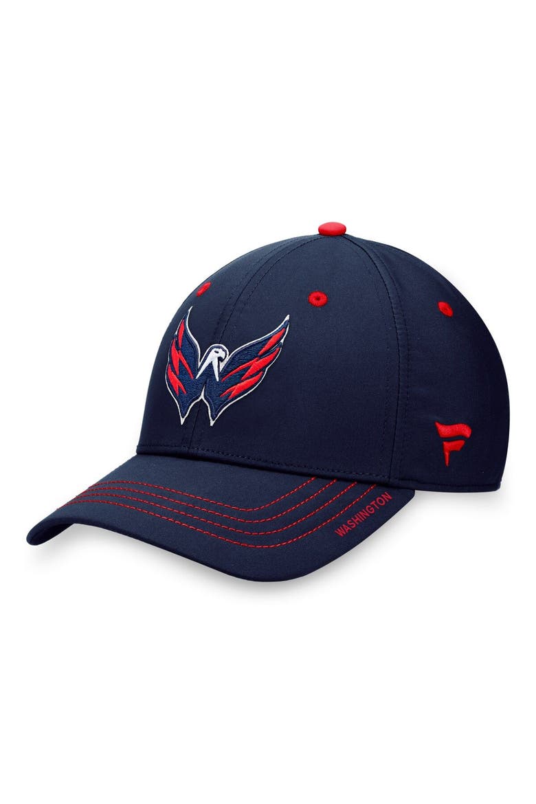Men's Fanatics Branded Navy Washington Capitals Authentic Pro Rink Flex Hat, Main, color, Navy
