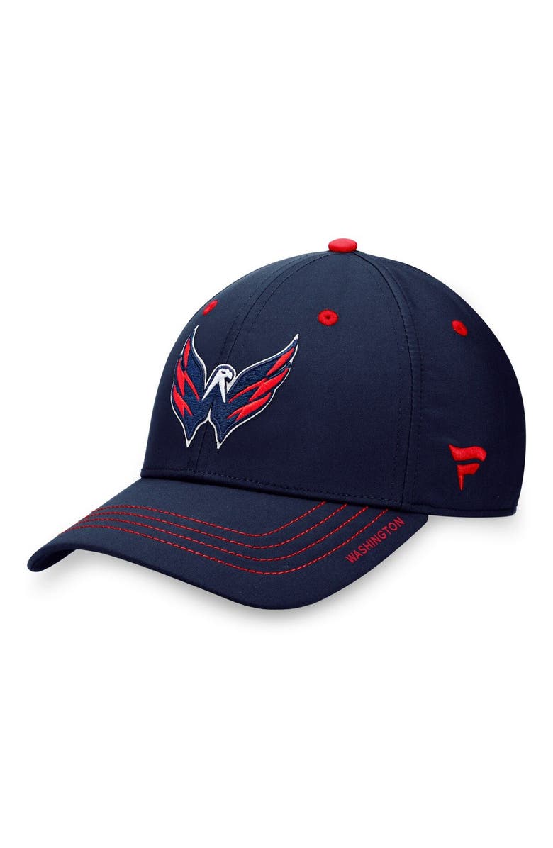 FANATICS Men's Fanatics Branded Navy Washington Capitals Authentic Pro Rink Flex Hat, Main, color, Navy