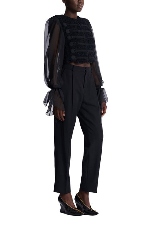 トップス OHGA TWEED BLOUSE CATEGORY TOPS | OHGA