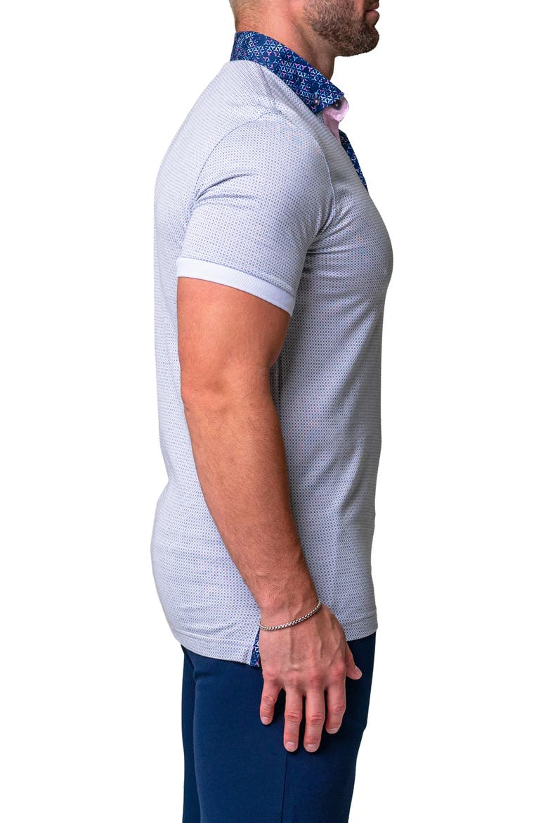 Mozartrigg Button-Down Polo, Alternate, color, GREY