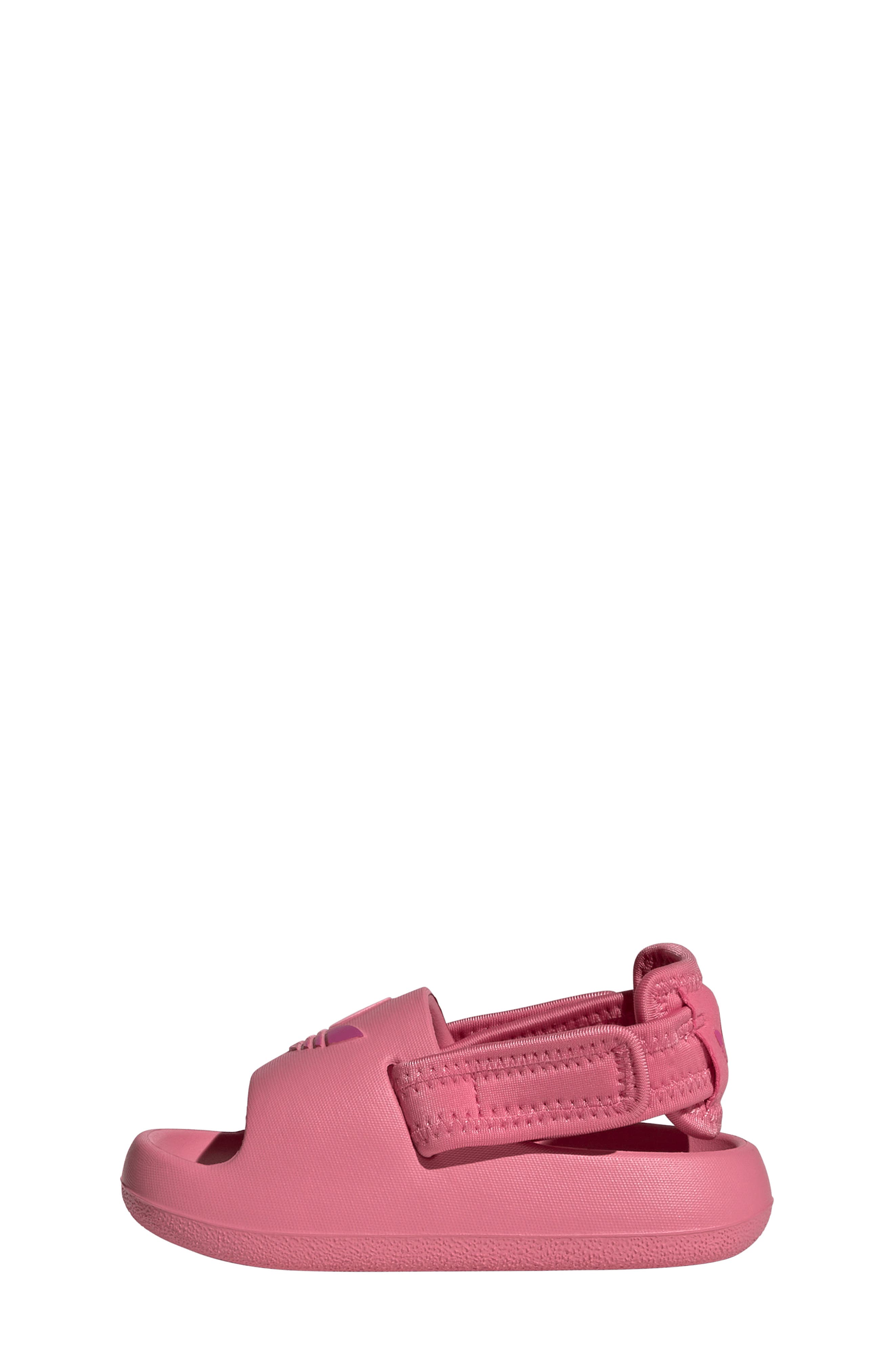 adidas Kids' Adifom Adilette Sandal, Alternate, color, Rose Tone/Semi Lucid Fuchsia/Bliss Pink