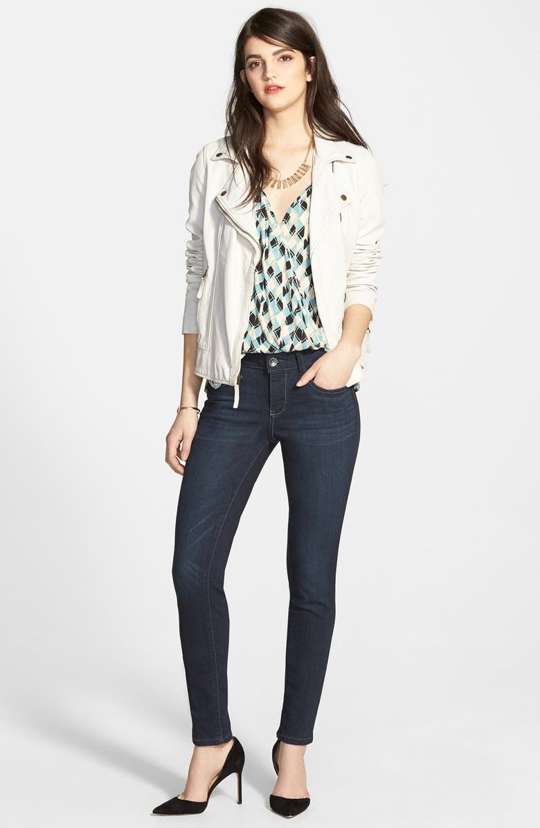 Wit & Wisdom Stretch Denim Leggings, Alternate, color,