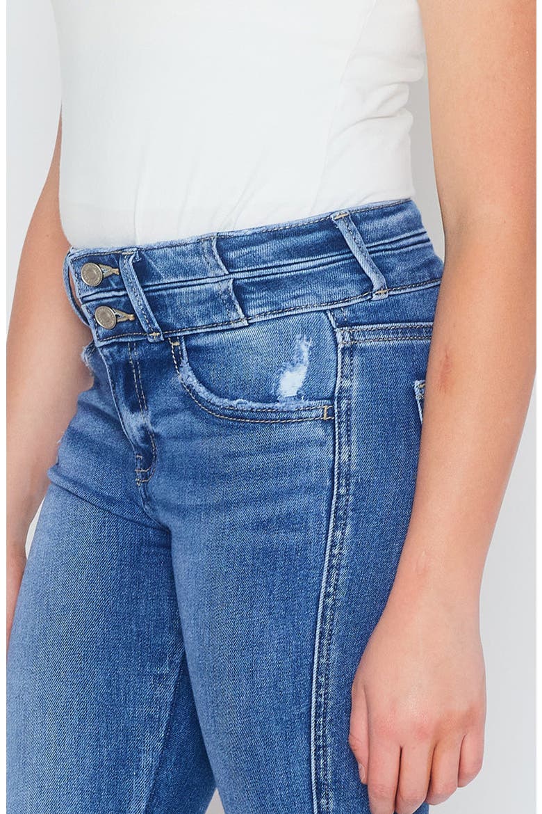 Bunnie High Rise Ankle Skinny Jeans, Alternate, color, Medium Wash