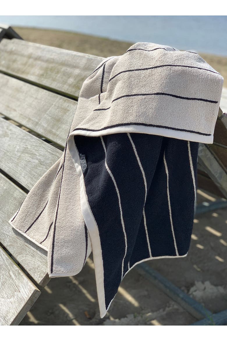 Raita Towel, Alternate, color, Clay