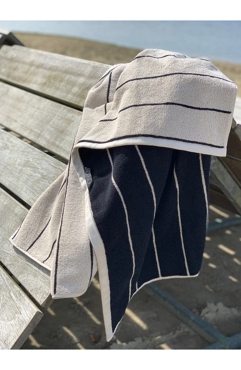 OYOY Raita Towel, Alternate, color, Clay