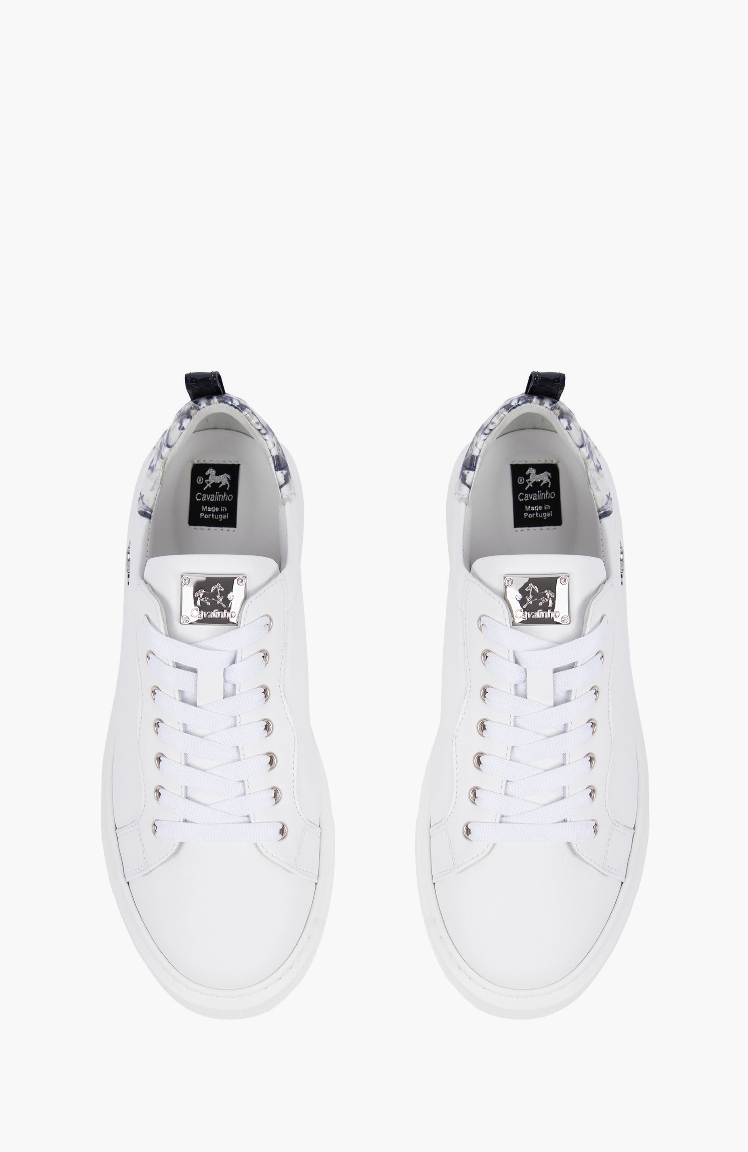 Acqua Marine Leather Sneakers, Alternate, color, Navy / White