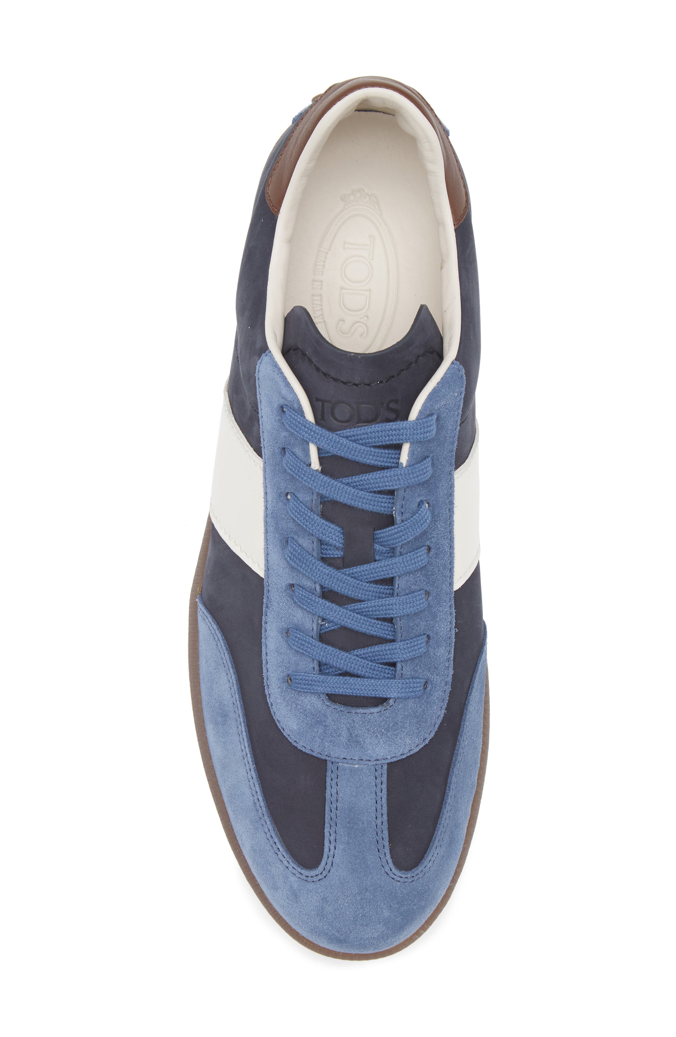 Tod's Tabs Sneaker, Alternate, color, Insigna Blue/ Notte