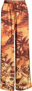 Kulani Kinis Drawstring Cover-Up Resort Pants