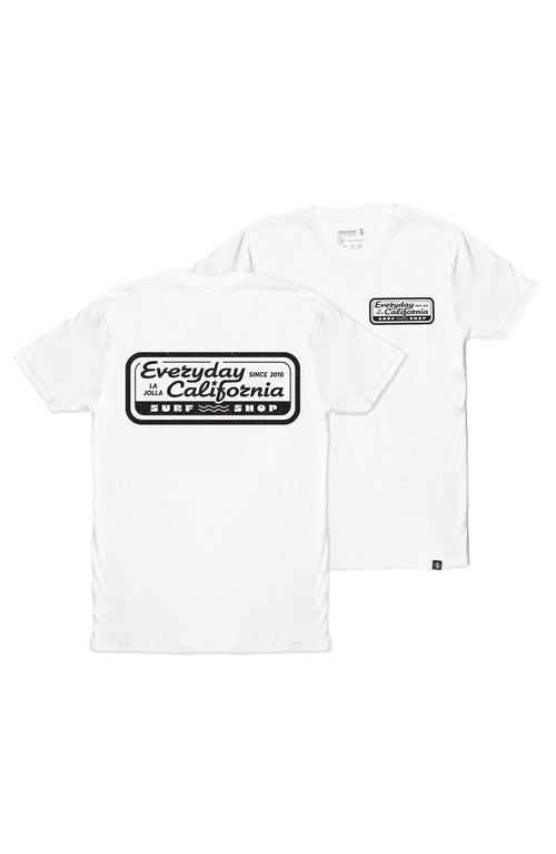 EVERYDAY CALIFORNIA EVERYDAY CALIFORNIA SURF SHOP TEE SHIRT 