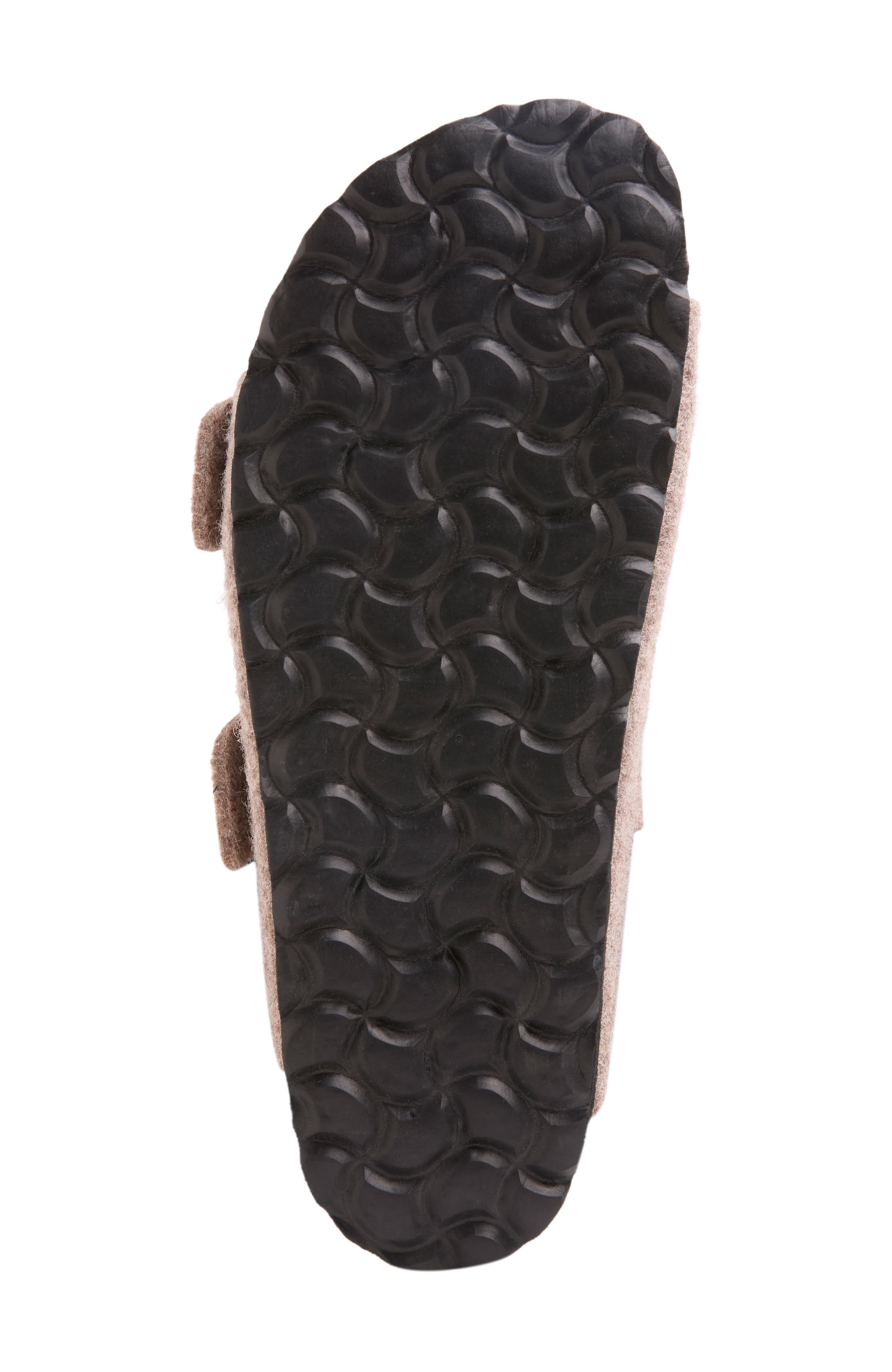 Celtic & Co. Felt Double Buckle Slide Sandal, Alternate, color, Taupe