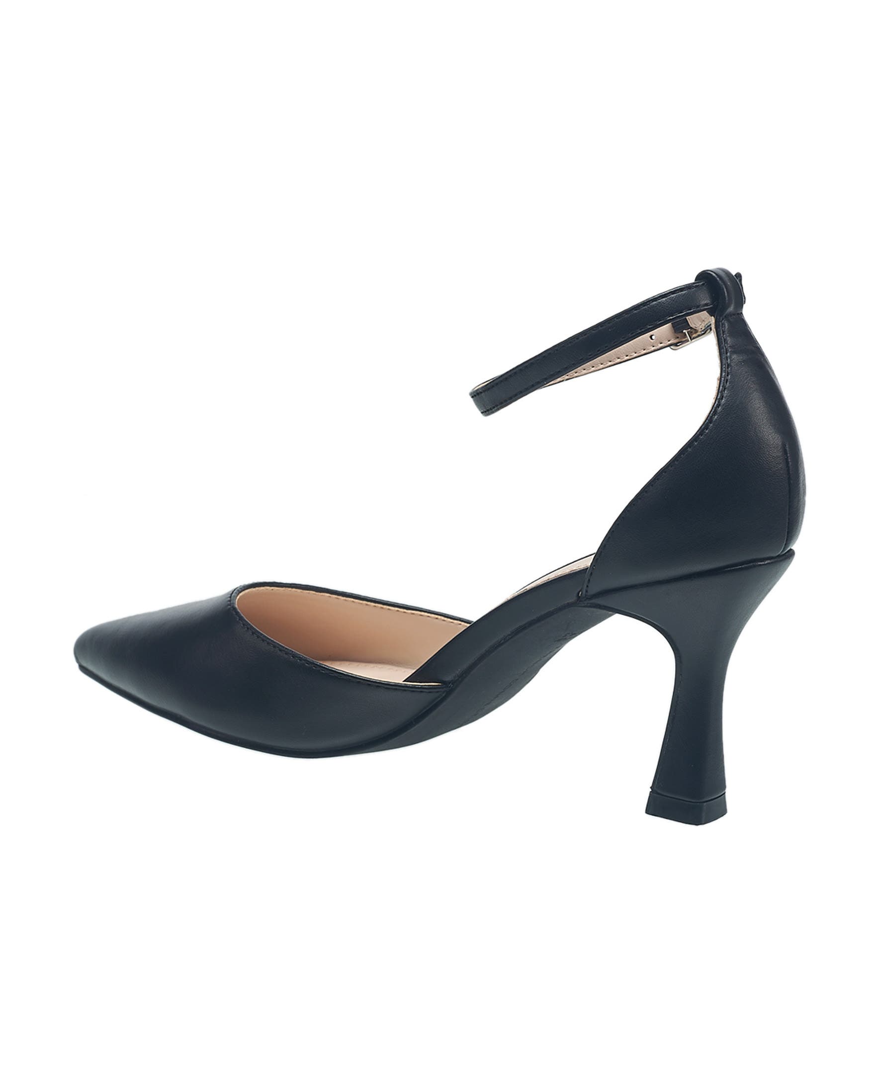 French Connection Ladies Champs Heel, Alternate, color, Black
