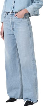 AGOLDE Dame High Waist Wide Leg Jeans