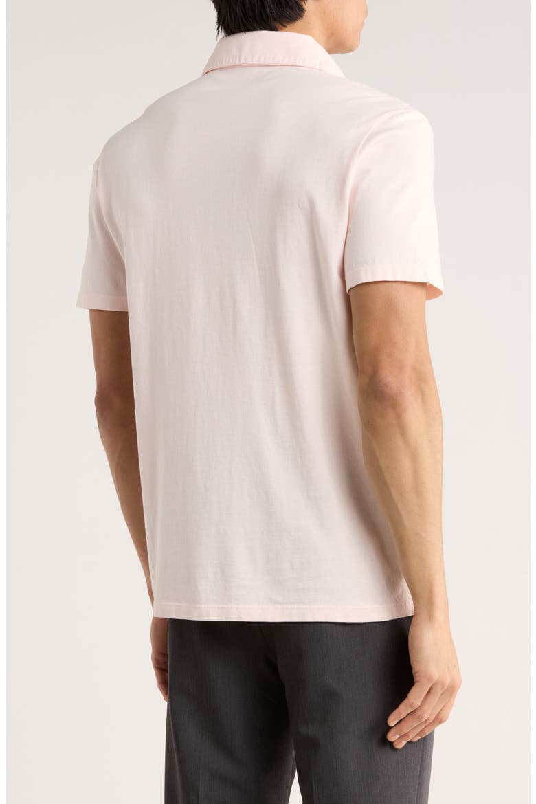 Garment Dyed Cotton Polo, Alternate, color, PINK DESERT