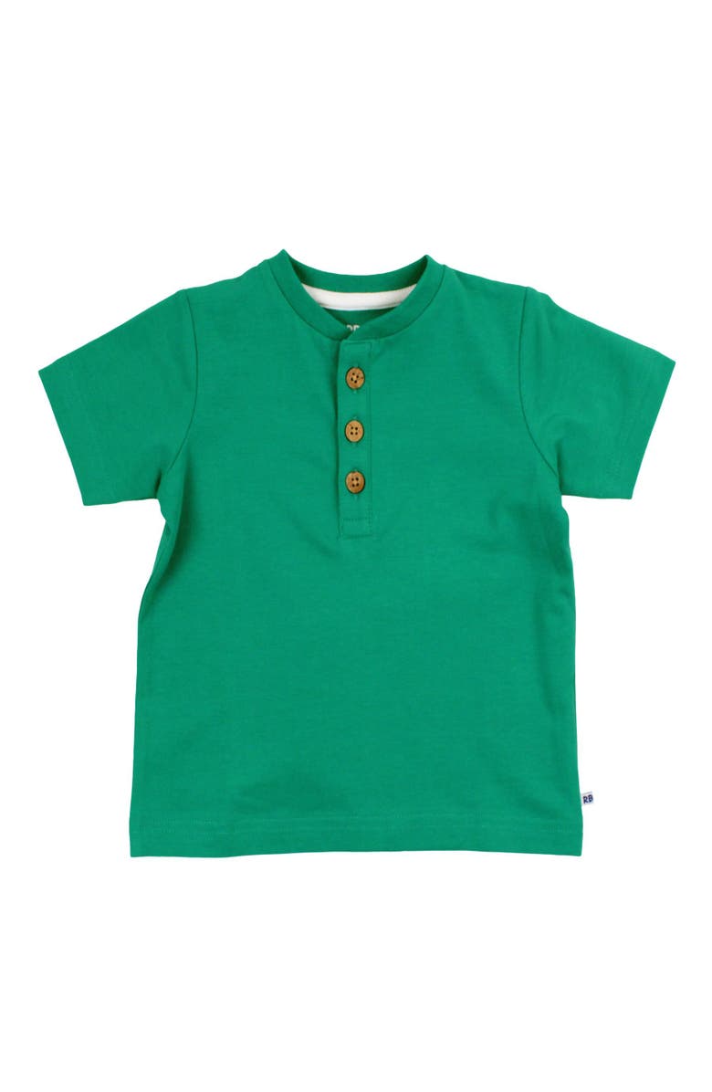 RuggedButts Boys Short Sleeve Knit Henley, Main, color, 
