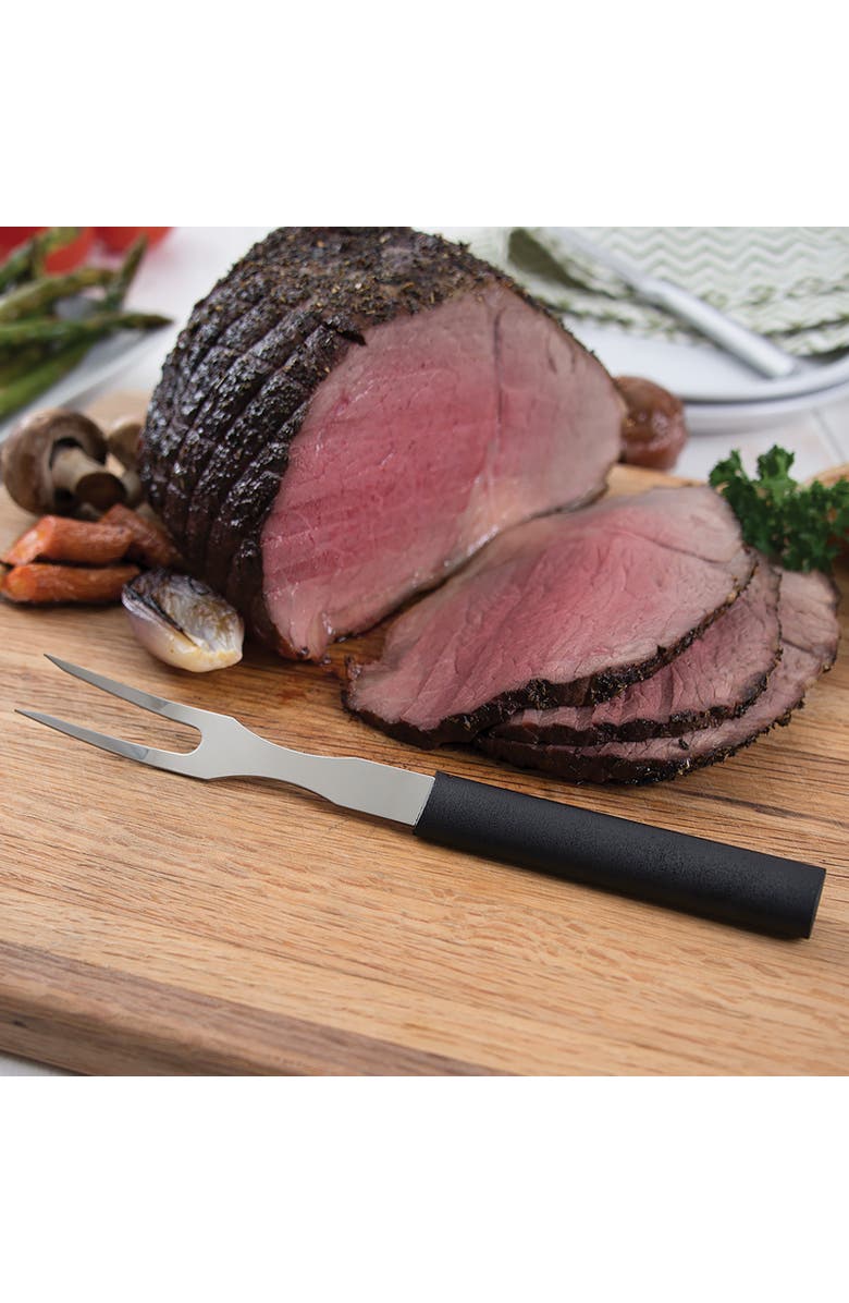 Rada Cutlery 5.125-Inch Carving Fork, Alternate, color, Black