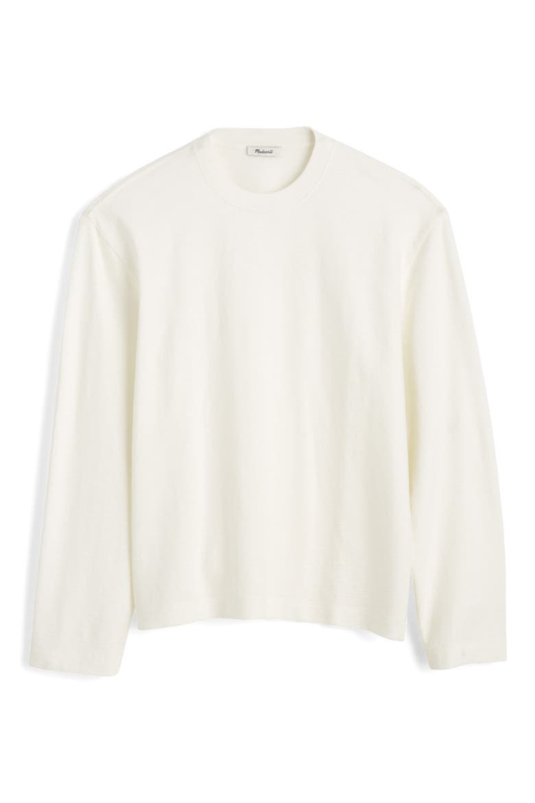 Weekend Slub Long Sleeve T-Shirt, Alternate, color, SOFT WHITE