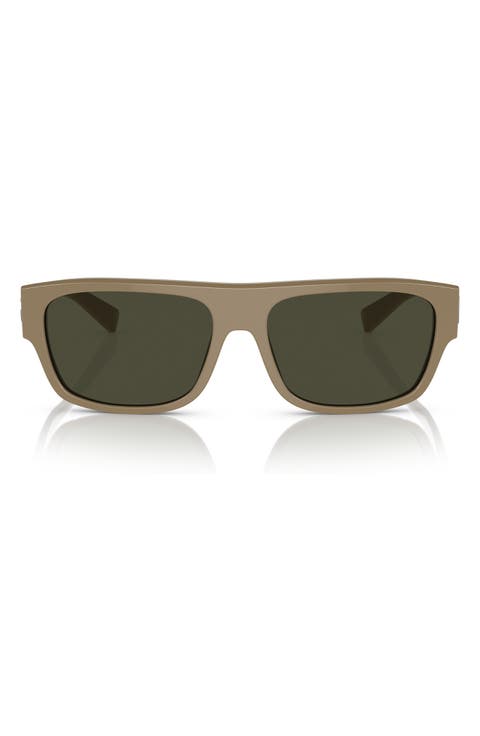 57mm Rectangular Sunglasses