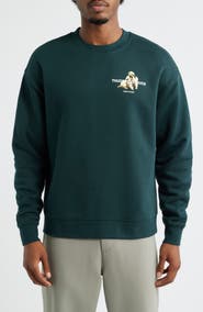 SANTO STUDIO Thugs Need Hugs Graphic Sweatshirt