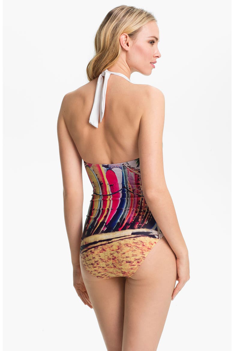 'Vintage Surf' One Piece Swimsuit, Alternate, color, MULTI