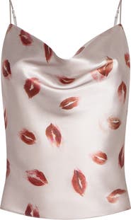 L'AGENCE Calista Cowl Neck Camisole